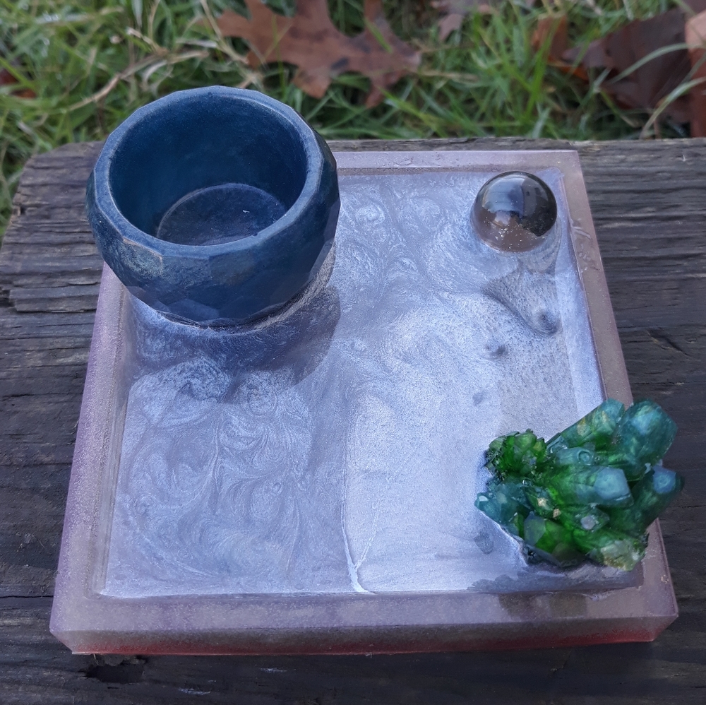 Trinket tray Jewelry holder shark tooth